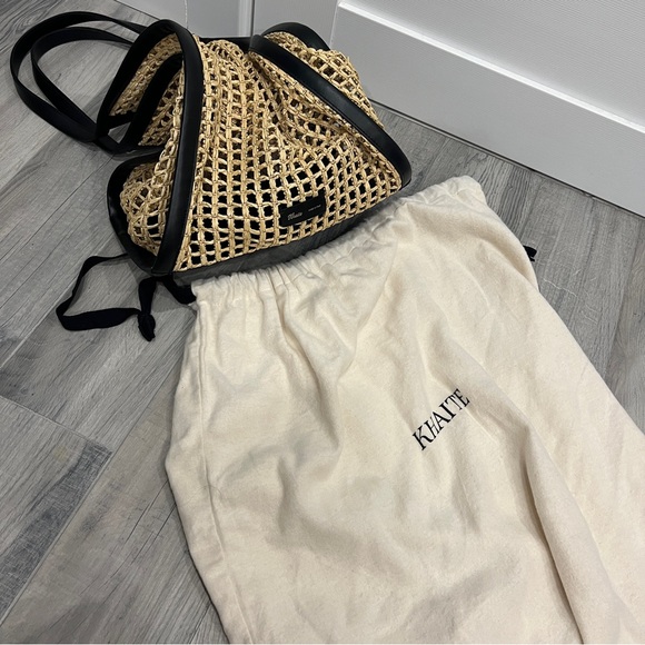 Khaite Raffia Tote Bag - Picture 6 of 6